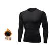 Fanyi Fábrica de Origen Otoño/Invierno Forro Polar Running Hombres Ajustado Entrenamiento Secado Rápido Ropa de Fitness Camiseta Deportiva de Manga Larga