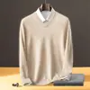 Colección Otoño/Invierno 2026 de Bai Cai Rong: Camisa de vestir para hombre de punto liso con cuello en V, una pieza de alta gama, ligera y lujosa con un estilo clásico de 'dinero viejo'.