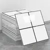 Pegatinas de Pared Autoadhesivas Cuadros Escandinavos Blanco y Negro Imitación Ladrillo Cultural Azulejo Papel Tapiz de Pared Renovación Cocina Baño Venta al por Mayor de Fábrica