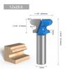6/6.35/12/12.7mm Cortador de Uñas de Doble Curva Cuchillo de Cajón Tirador de Puerta de Gabinete Cuchillo Fresa para Madera Máquina de Recorte