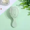 Peine de cojín de aire para macarons para niñas, estudiantes, herramienta de belleza portátil, peine pequeño de masaje con cojín de aire, peine para el cabello para el hogar, peine pequeño
