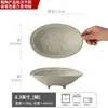 Tigela Rica, Tigela Grande de Cerâmica Retrô e Prática, Tigela para Vegetais, Tigela para Louça Doméstica, Tigela para Salada, Tigela para Frutas, Tigela para Sopa de Macarrão
