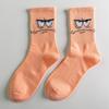Calcetines de Bob Esponja calcetines de tubo viento Harajuku calcetines de tubo tendencia de moda algodón viento universitario marea marca calcetines mayoreo