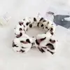 Diadema deportiva de coral fleece estilo coreano para el baño, banda para el pelo femenina, diadema de felpa con lazo para lavarse la cara y el maquillaje, tocado, venta al por mayor