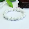 Pulseira Ai Yu Turquesa Branca Natural Padrão Tinta TikTok Kuaishou Transmissão Ao Vivo Venda Quente Atacado S5011708