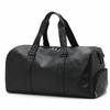 Bolsa de viaje portátil transfronteriza, bolsa de equipaje de PU, bolsa de deporte portátil para el hombro, bolsa de fitness con separación en seco y húmedo, logotipo impreso