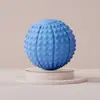 Pelota de fascia, pelota de masaje de pies, relajación muscular de yoga, pelota de erizo para las plantas de los pies, pelota magnética de fitness para yoga, pelota de cacahuete para el arco