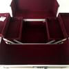 Estuche de Maquillaje de Aleación de Aluminio, Caja de Herramientas Portátil con Contraseña, Caja Fuerte, Caja de Maquillaje, Caja de Contraseña de Aviación de Aleación de Aluminio