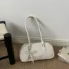 Bolso Boston de Nicho Retro Tendencia Estilo Coreano para Mujer Verano 2026 Nueva Moda Bolso Simple de Hombro para Debajo del Brazo