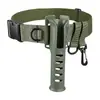 Cinturón para caña de pescar, soporte para caña, soporte de cintura portátil para pesca con señuelo, equipo de pesca tipo cinturón, soporte para caña para la cintura