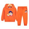 Traje para Niños Primavera y Otoño 2024 Nuevo Otoño Sudadera con Capucha Infantil Conjunto Casual de Dos Piezas Ropa Guapa de Otoño para Niños