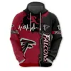 Sudaderas Europeas y Americanas Nuevas Transpirables Serie de Impresión Digital 3D Jersey con Capucha Moda Holgada Sudaderas para Hombre