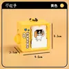 Máquina de Animación de Flip Book Creativa Libro de Respuestas Llavero con Texto Inspirador Colgante para Estudiante Colgante para Bolso Pequeño Regalo