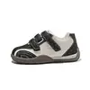 Zapatillas Casuales con Velcro para Mujer, Estilo de Nicho de Moda, Zapatos Planos Blancos Versátiles para Estudiantes, Zapatos Deportivos Alemanes para Entrenamiento
