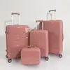 Procesamiento Personalizado de Maletas de Viaje para Comercio Exterior, Maletas de Cabina con Ruedas Giratorias, Juego de Tres Piezas con Logo Personalizado, Fabricante de Maletas