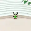 Lindos Accesorios de Resina de Panda de Dibujos Animados Pegamento de Crema Funda para Teléfono Caja de Almacenamiento Decoración de Juguete Materiales Venta al por Mayor