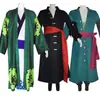 Cosplay de One Piece Cosplay do Zoro Fantasia do Luffy Zoro Sanji Yukata Kimono Fantasia Cosplay Estilo Japonês