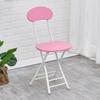 Silla con Respaldo Silla de Capacitación Dormitorio de Estudiantes Silla de Computadora Simple Portátil Plegable Compacta Fuerte Ocupando Poco