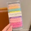 Cuerda Negra Simple para el Cabello, Gama Alta, Goma Elástica de Alta Elasticidad, Goma para el Cabello, Sin Marca, Sin Daño al Cabello, Goma para el Cabello, Accesorio Versátil para el Cabello para la Vida Diaria de las Mujeres