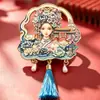 Ímãs de Geladeira de Metal com Areia Movediça de Cidades Chinesas Souvenir de Turismo Cultural e Criativo de Shandong Jinan Qingdao Abridor de Garrafa Magnético em Estoque
