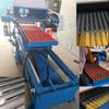 Lijadora de superficie para tubería de acero inoxidable, pieza de trabajo de hardware, máquina de pulido plano, longitud 500 mm, varilla redonda, lijadora de arena