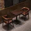 Sofá tipo cabina para bar lounge retro, sofá de ocio, cafetería musical, restaurante de hot pot, postres, té de leche, tienda de snacks, juego de mesa y silla