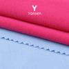 Tejido de lana con marco de canalé 1*1 de algodón refinado y ajustado de los años 40, tejido de algodón peinado de 180 g para camisetas, ropa interior y ropa infantil, tejido de canalé