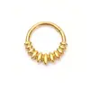 Acero Inoxidable 316 Anillo Continuo Piercing Corporal Anillo Nasal Pendientes Forma de Gota Forma Especial Araña Murciélago Anillo para Cartílago de la Oreja
