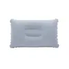 Almohada Inflable Rectangular al por Mayor con Flocado de PVC para Acampar al Aire Libre y Viajes, Almohada Inflable Portátil para el Cuello