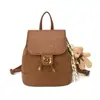 Moda Primaveral 2026 Bolso Sencillo Nuevo Bolso Pequeño de Hombro para Chica con Estilo Mochila Retro Casual