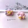 Acessórios de Resina DIY Joias Gato Câmera Grampo de Cabelo Fivela de Sapato Chaveiro Pingente Acessórios Chaveiro de Miçangas Perler Acessórios