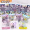 Set de Sello Rodante de Dibujos Animados para Niños con Almohadilla de Tinta Mango Escuela Primaria Jardín de Infancia Sello de Regalo Pequeño Juguete DIY