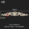 Flores de esquina de talla de madera de Dongyang, accesorios para muebles de aplique estilo europeo, flores de madera, flores para puertas de madera, decoración de chapa de madera maciza exquisitamente tallada