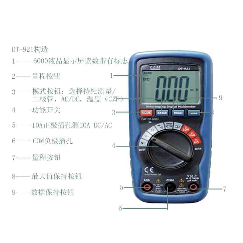 DT-921结构