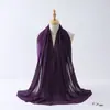 Modelo Nuevo de Venta Caliente Transfronteriza Chal Malasio de Color Sólido Bufanda de Gasa Amazon Aliexpress