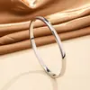 Pulseira de titânio e aço de alta qualidade com diamantes pulseira de aço inoxidável ouro 18k real galvanoplastia em forno pulseira feminina que abre