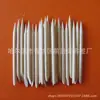 Palo de madera de naranja de doble punta de 65 mm para arte de uñas, palo de madera de abedul para uñas postizas, material de palillo de madera para uñas, herramienta plana y puntiaguda para arte de uñas para aplicar pedrería