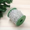 8+3mm Acrílico Estrelado Colorido Corrente de Contas Conectadas Contas Decoração de Feriado de Natal Casamento Acessórios DIY