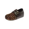 Zapatos Birkenstock Retro para Mujer 2026 Otoño Nuevo Estilo Suela Gruesa Aumentador Oculto de Altura Mary Jane sin Cierre Mocasines Casuales Perezosos