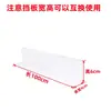 Tira de barrera de plástico para debajo de la cama para uso doméstico, para huecos debajo de mesas y sofás, tira de sellado de bordes debajo de la cama, barrera de estante a prueba de gatos