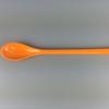 Cuchara de café de plástico de mango largo de colores, cuchara para revolver de melamina, cuchara para sopa, vajilla de acero inoxidable al por mayor