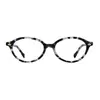 Gafas con Montura Nerd Anti-Luz Azul Gafas Planas Ovaladas que Cambian de Color Gafas Coreanas Retro Carey Gafas Lisas para Mujer