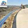 Barreras de Seguridad Corrugadas para Carreteras, Paneles de Barrera de Seguridad Anticolisión para Carreteras, Barreras de Seguridad de Acero de Viga Corrugada, Barreras de Seguridad Corrugadas para Carreteras Rurales