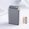 Nuevo modelo de pitillera universal, apta para cigarrillos blandos y duros, antipresión, a prueba de humedad, impermeable, con tapa de apertura automática, portátil, unisex