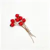 Fabricantes fornecem decoração de Natal frutas vermelhas Mini pequeno Yingguo 10mm espuma frutas vermelhas artificial pequena Berry