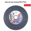 Disco de Corte Golden Elephant 1.2 Tipo 100 Lixadeira Angular Lâmina de Serra Sem Dentes Disco de Polimento de Metal Aço Inoxidável Lixadeira Manual Corte Rápido