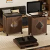 Soporte ODM OEM Caja de Almacenamiento Plegable Hogar Sala de Estar Gabinete de Bocadillos Gabinete de Almacenamiento Caja de Almacenamiento para Ropa Gabinete de Almacenamiento