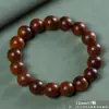 Pulseras de Madera de Ciprés Envejecida para Hombres, Cuentas de Oración Budistas, Pulseras para Mujeres, Madera Vieja de Alto Aceite, Joyería para Parejas