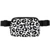 Riñonera Deportiva Impermeable de Nylon para Pareja Estilo Lulu Transfronteriza con Estampado de Logotipo, Bolso de Pecho Cruzado