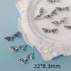 Liga Prata Tibetana Contas Xingshi Fu Contas para Flores Pequenas Acessórios DIY Contas Artesanais Acessórios para Pulseira de Contas Espalhadas